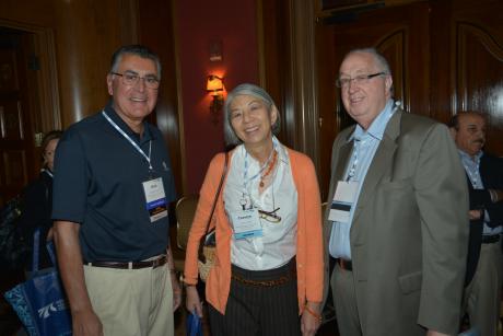 Richard Cordova, president/CEO, Children’s Hospital Los Angeles; Carolyn Rhee, CEO, Los Angeles County – Olive View – UCLA Medical Center; and Roger Seaver, president/CEO, Henry Mayo Newhall Memorial Hospital.