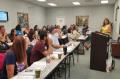 Instructor Sylvia Swager led the Aug. 3 charge nurse course.__________________________