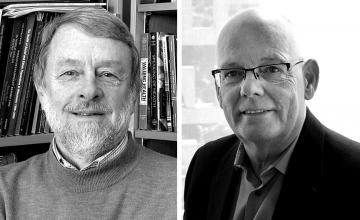 David Kindig of the University of Wisconsin (left) and Greg Stoddart of McMaster University published one of the first definitions of population health in "What Is Population Health?," a 2003 paper in the American Journal of Public Health. 